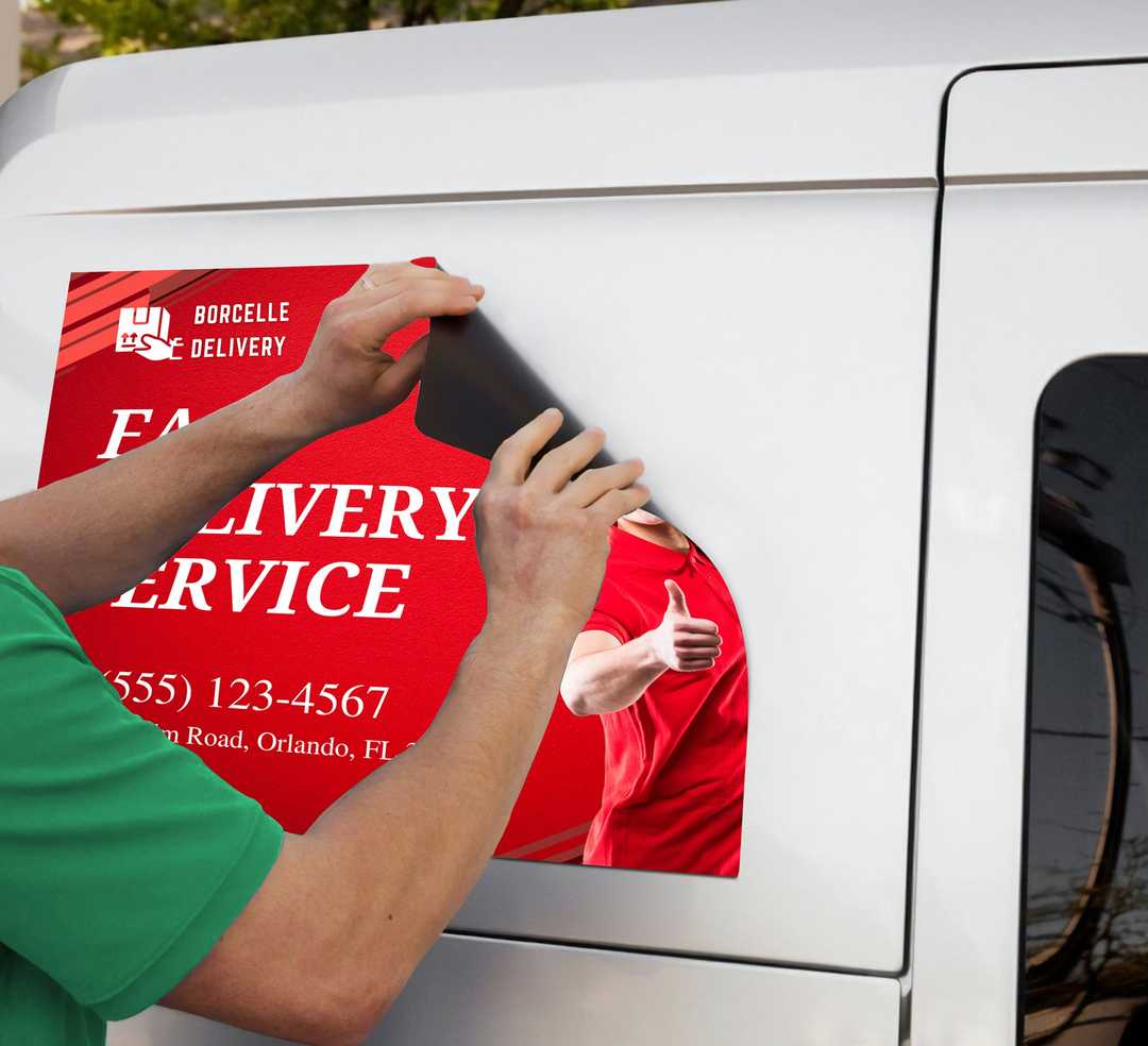Magnetic Car Signs