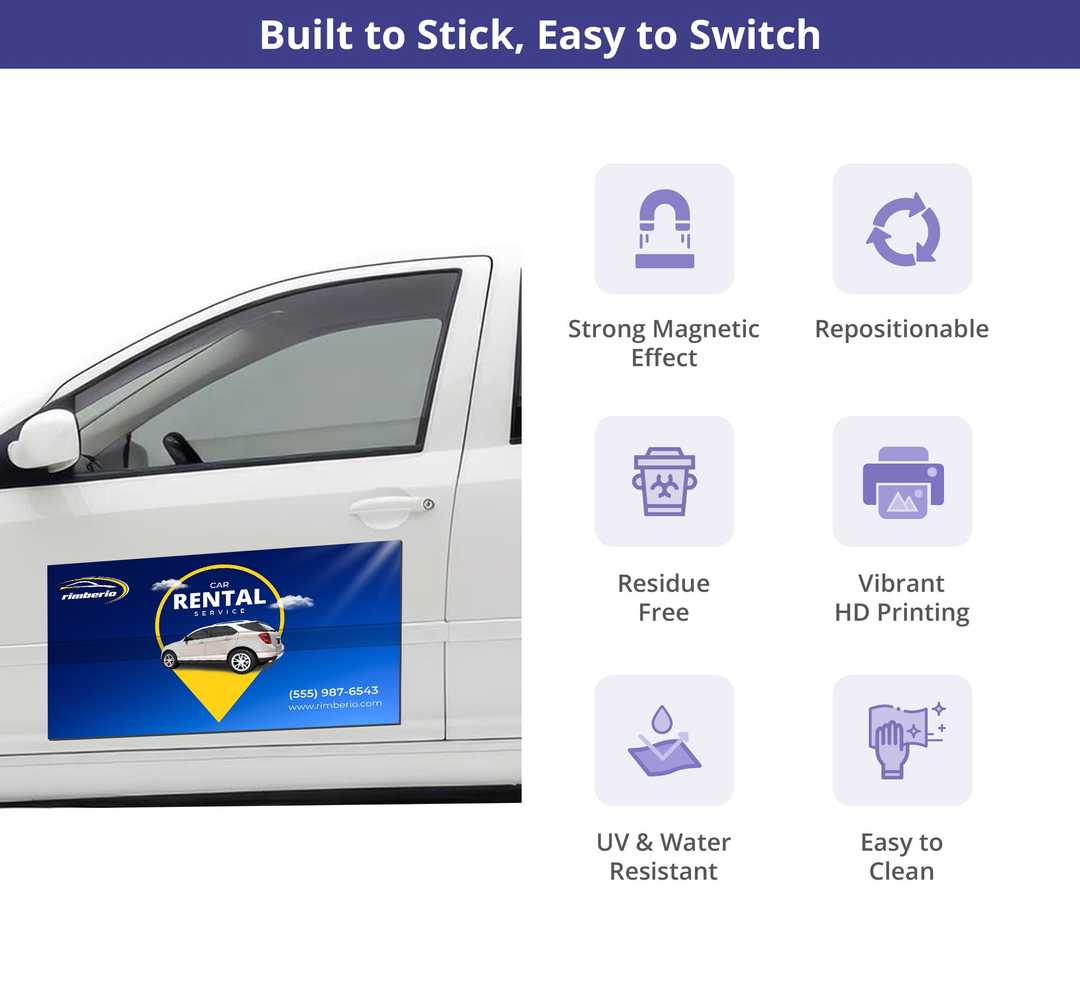 Magnetic Car Signs