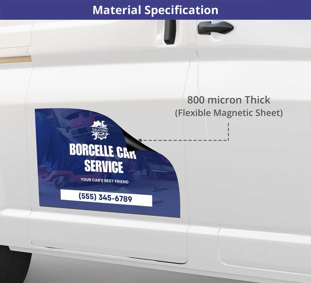 Magnetic Car Signs