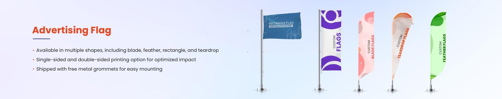 Sub-Category Advertising Flags UK