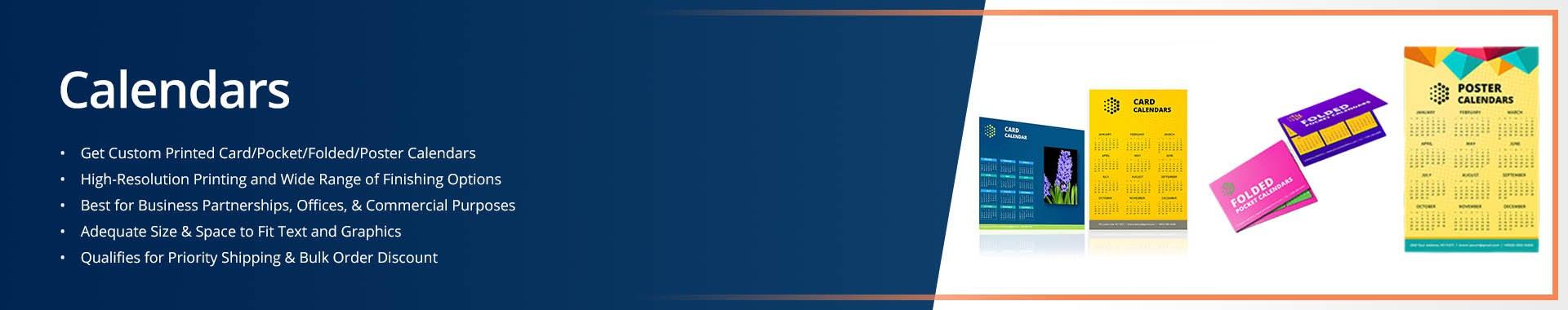 Category Calendars Banner