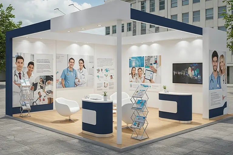 How to Make Your Brand the Showstopper with Exhibition Stands & Backdrops