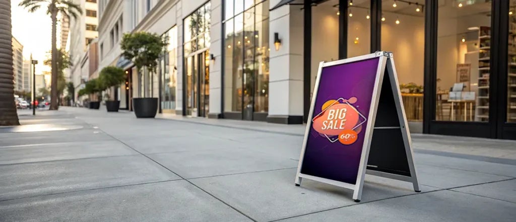 Choose the Right Type of A-Board Signs for Business