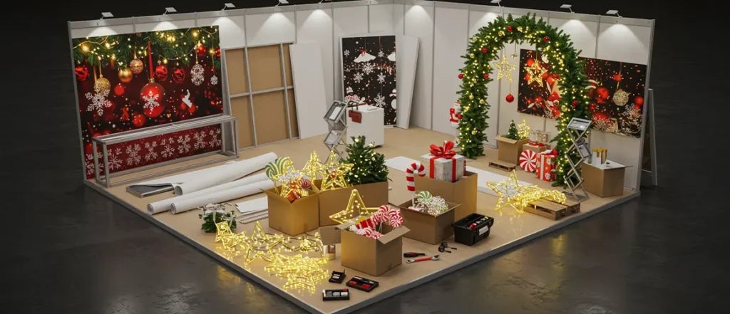 Lightweight and Portable Exhibition Stand