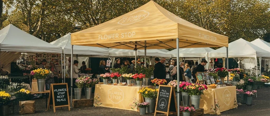 Common Uses of Custom Printed Gazebos