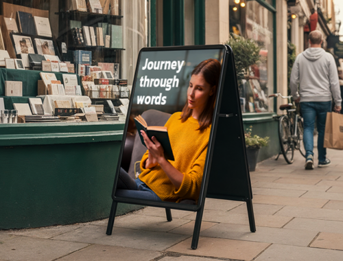 How A-Frame Signs Help Increase Foot Traffic