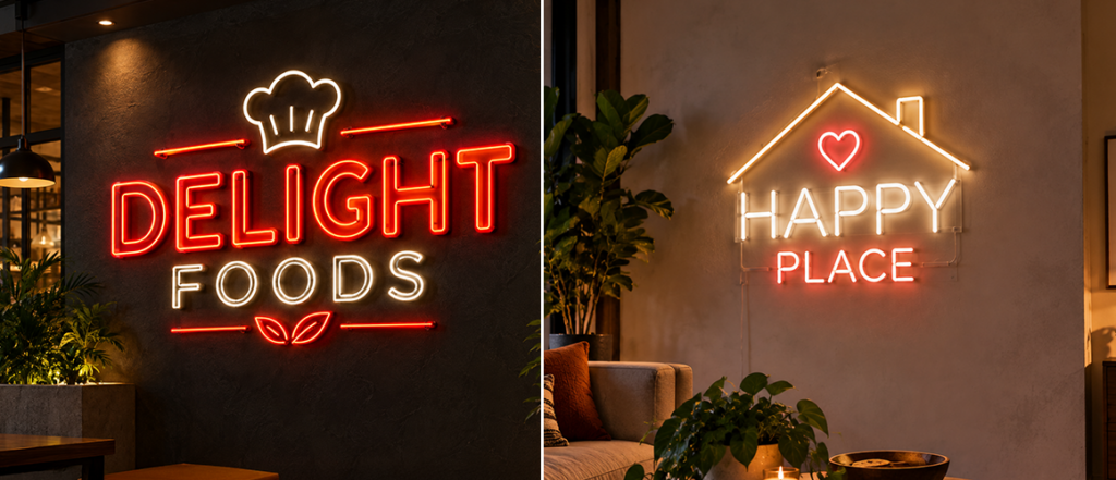 Which is Better in LED Neon Vs Traditional Glass Neon Signs